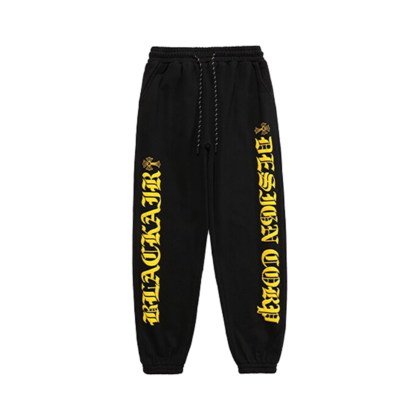 Arrival Autumn Spring Letter Foaming Sweatpants