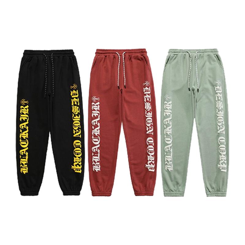 Arrival Autumn Spring Letter Foaming Sweatpants - Image 2