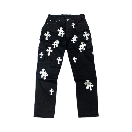 Chrome Hearts Black Cross Pant