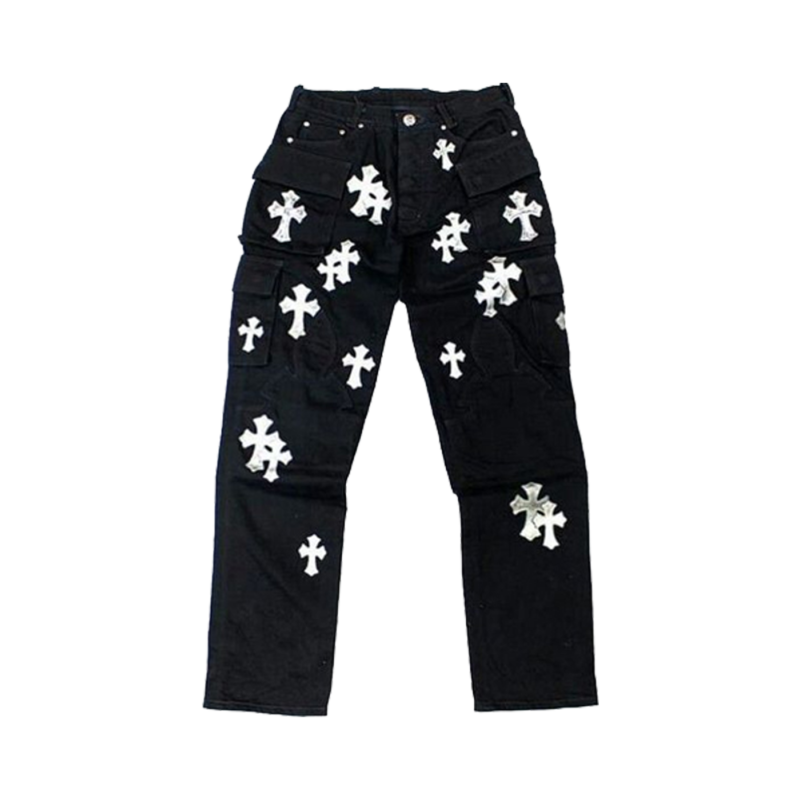 Chrome Hearts Black Cross Pant