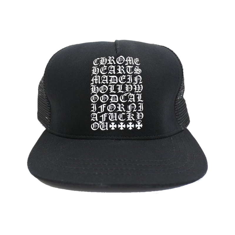 Chrome Hearts Matty Boy Chomper Leather Hat