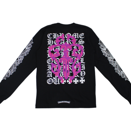 CH Eye Chart Pink Dagger Long Sleeve T Shirt