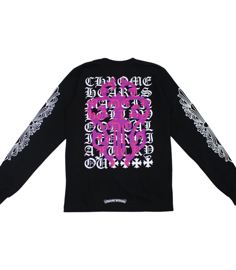 CH Eye Chart Pink Dagger Long Sleeve T Shirt