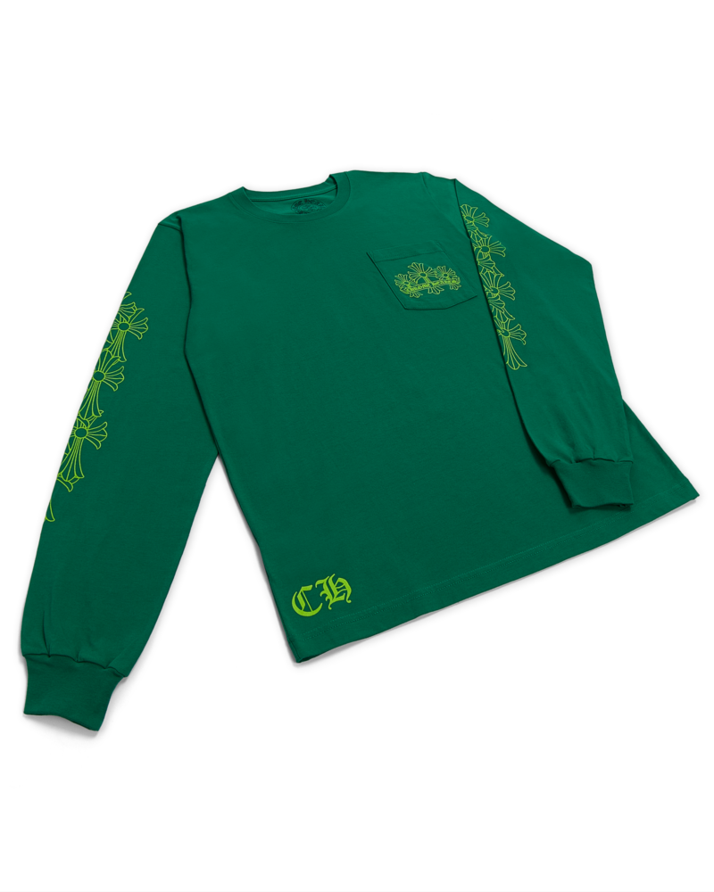 Chrome Hearts Cemetery Cross Long Sleeve - Image 2