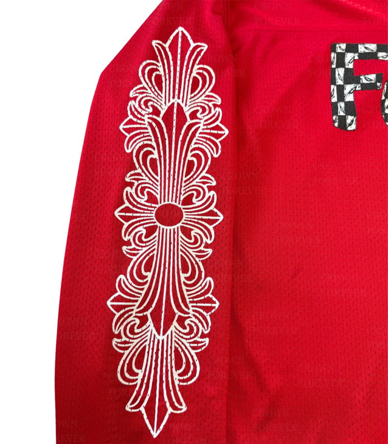 Chrome Hearts Matty Boy Stadium Warm Up Long Sleeve Jersey - Image 4