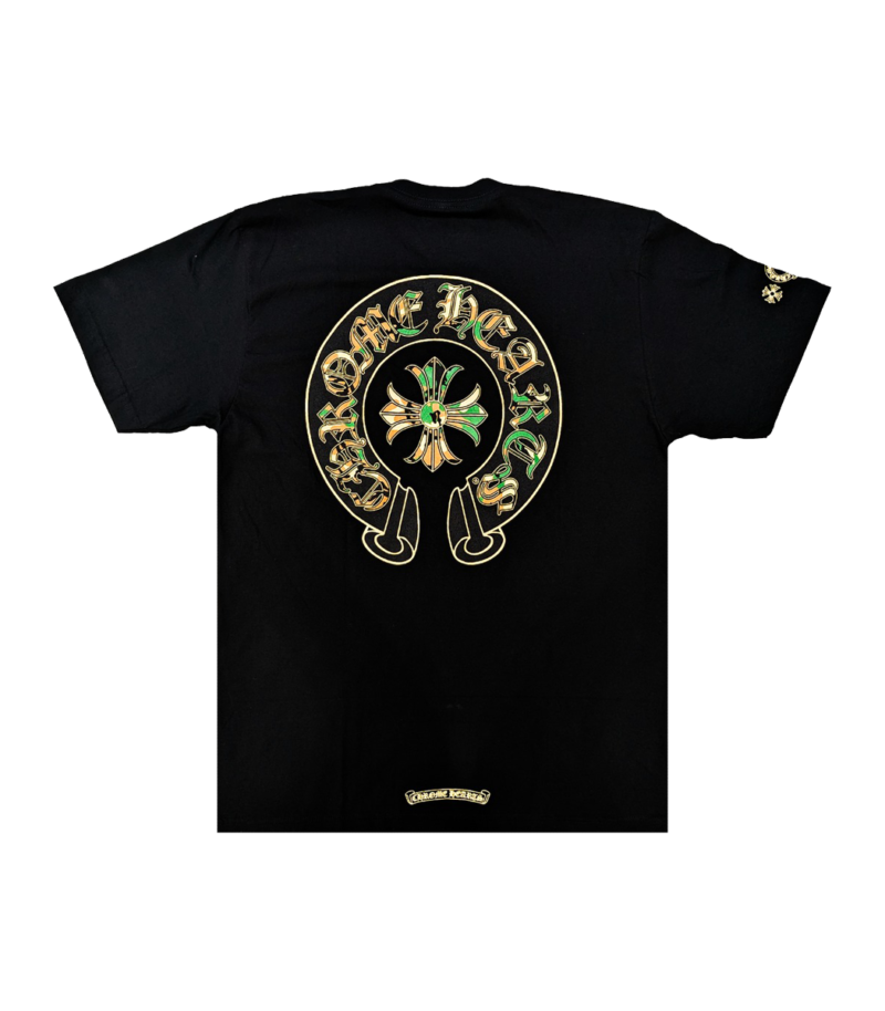 Chrome Hearts Camo Cemetery Cross Logo T-Shirt - Image 2