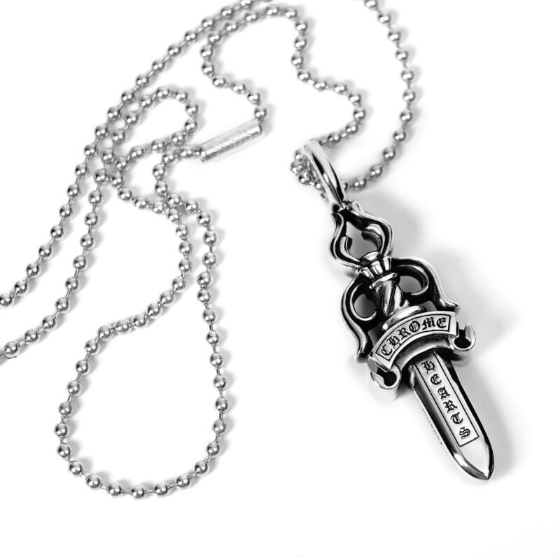Chrome Hearts Double Dagger Pendant - Image 4