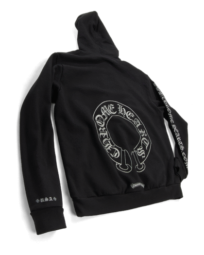 Chrome Hearts Silver Glitter Hoodie