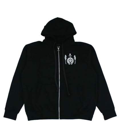 Chrome Hearts Foti Harris Teeter Space Suit Zip Hoodie