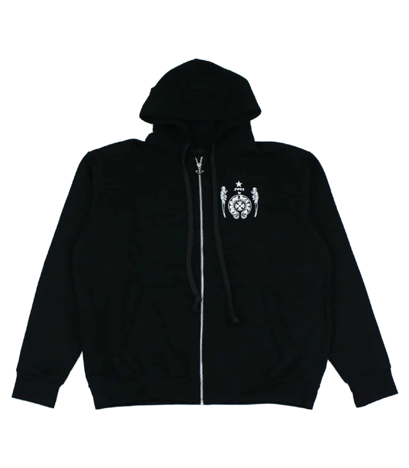 Chrome Hearts Foti Harris Teeter Space Suit Zip Hoodie
