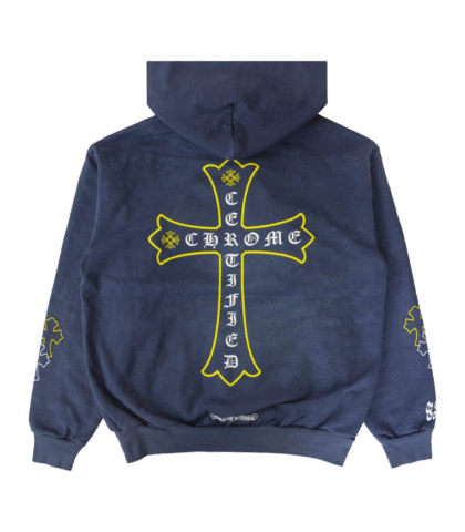 Chrome Hearts x Drake Certified Chrome Hand Dyed Hoodie
