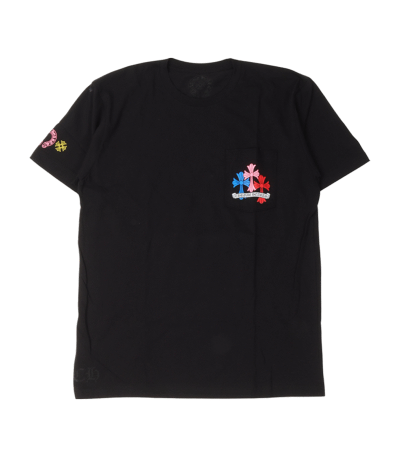 Chrome Hearts Multicolor Cross T-Shirt - Image 2