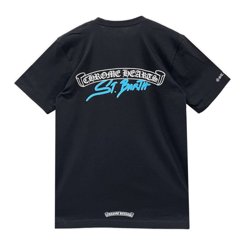 Chrome Hearts Saint Barth Horseshoe Short Sleeve T Shirt - Image 2